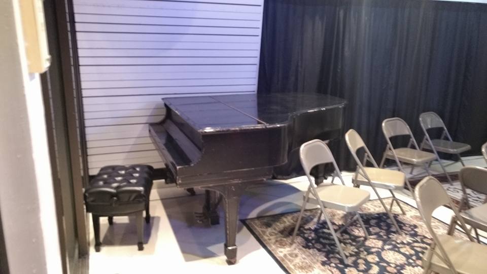 Incredible piano at The Village Recording Studios, L.A